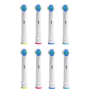 4pcs Compatible with OralB Toothbrush Heads Sensitive Clean SB-17A Fit Advance Power/Pro Health/Triumph/Vitality Precision Clean