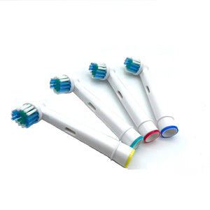 4pcs Compatible with OralB Toothbrush Heads Sensitive Clean SB-17A Fit Advance Power/Pro Health/Triumph/Vitality Precision Clean