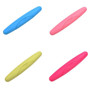 Portable Travel Hiking Candy Color Camping Scrub Toothbrush Case Packing Antibacterial Holder Container Bathroom Accessories Set