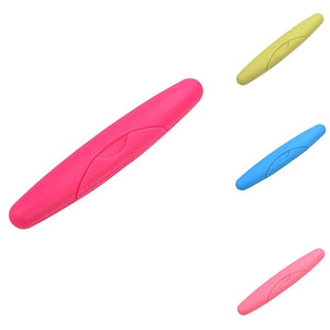 Portable Travel Hiking Candy Color Camping Scrub Toothbrush Case Packing Antibacterial Holder Container Bathroom Accessories Set