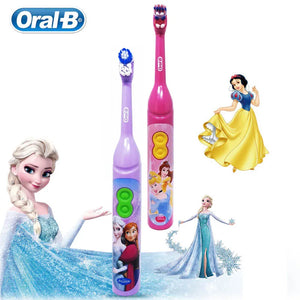 Oral B Electric Toothbrush Special for Children Gum Care Oral Clean Rotary Vibration Soft Bristle Battery Powered Tooth Brush