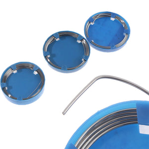 1PC Dentistry Stainles Steel Wire Dental Lab Instrument Dentist Rthodontic Supplies 0.5/0.6/0.7/0.8/0.9/1.0/1.2/1.4/1.6mm
