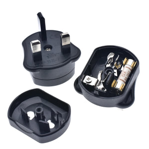 High Quality EU 2 Pin To 3 Pin UK Electric Power Shaver Toothbrush Plug Adaptor Converter Durable for Travel Socket Adapter
