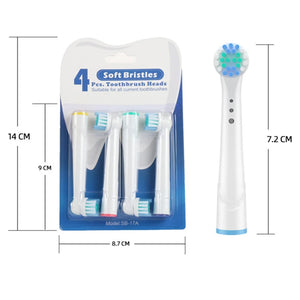 Electric Toothbrush Replacement Brush Heads For Braun Oral B 3D Whitening Toothbrush Electric Advance Power Pro Health Triumph