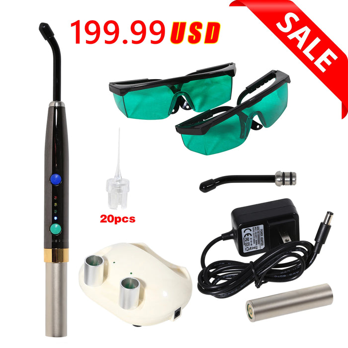 Dental Oral Heal Laser PAD Photo-Activated Disinfection Light-F3WW Lamp Goggles Hand-held Teeth Pain Relief Device SKYSEA