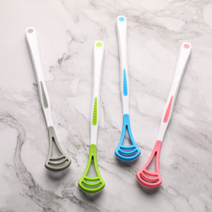 Tongue Scraper 3layer Tongue Coating CleanerOral Clean Tongue Toothbrush Brush Fresh Breath Remove Tongue Coating Remove Coating