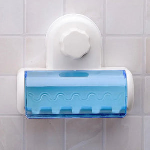 Bathroom Accessories Set Toothbrush Holder Wall Mount Stand Tooth brush Holder Hooks Suction Cup Bathroom Tools Toothbrush Rack