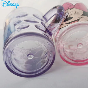Disney Stitch Mickey Minnie mouse Children Cups Daisy Crystal Cup Cartoon Anime Peripheral Character Party Gift Mouthwash Cup