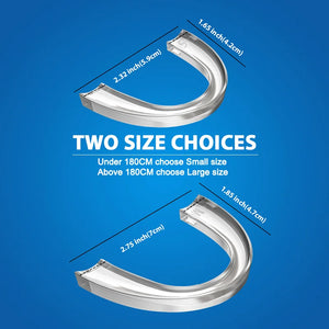 Anti Bruxism Moldable Mouth Guard 5Pcs Dental Braces Koheel-GS Night Teeth Grinding for Sleep 2 Sizes With Forming Tray and Box