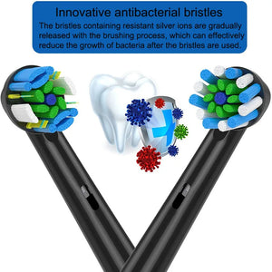 4Pcs Replacement Toothbrush Heads Nozzles For Oral b Electric Advance Power Pro Health 3D Excel Vitality Interclean Triumph