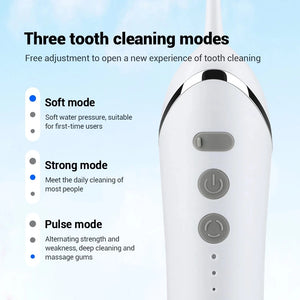 Xiaomi Powerful Dental Water Jet Flosser Electric Oral Irrigator 3 Modes Mouthwash Mouth Washing Machine for Teeth Cleaning Tool