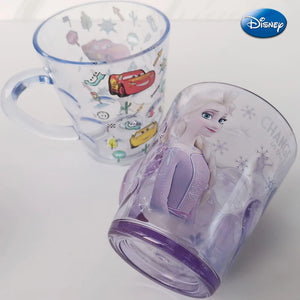 Disney Stitch Mickey Minnie Mouse Cartoon Cups Drink Water Crystal Cup Anime Figure Frozen Elsa Mouthwash Cup Kids Milk Mug Cup