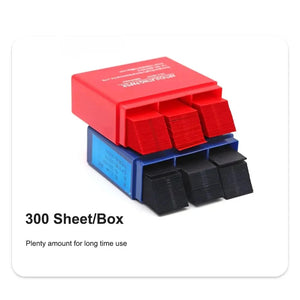 Denspay 300 Sheets Dental Articulating Paper Dentista Double-Sided Bite Strips Oral Dentist Teeth Care Whitening Material Tool