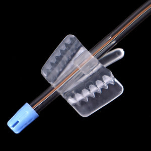 5pc Dental Silicone Bite Block with Saliva Ejector Hole Mouth Opener Occlusal Pad Cheek Retractor Oral Care Tools