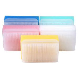 5pcs Baby Bath Brush Baby Sponge Brush Surgical Hands Denture Sterile Infant Children Sensory Sponge Scrub Bristle Brush