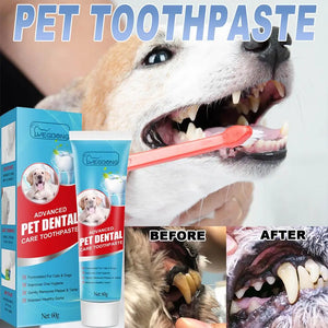 60 G Pet Toothpaste Fresh Edible Remove Bad Breath Tartar Dental Calculus For Dogs Cats Pet Dental Care Supplies