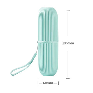 Toothbrush Cup with Cap Creative Toothpaste Holder Portable Storage Case Box Organizer Toiletries Storage Cup Travel Gadgets
