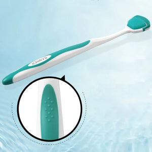 Tongue Scraper Brush Reusable Scraper For The Tongue Washable Tongue Cleaning Tool Fresh Breath Oral Hygiene Care Accessories