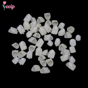 2 Packs Dental Teeth Veneers Dental Material Oral Care Tool Ultra Thin Whitening Resin Molar Anterior Temporary Crown Porcelain