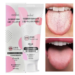 Tongue Scraper Beauty Health  Tongue Coating Cleaning Gel Scraping Artifact Fresh Breath To Remove Oral Odor To Cleaner For Bad