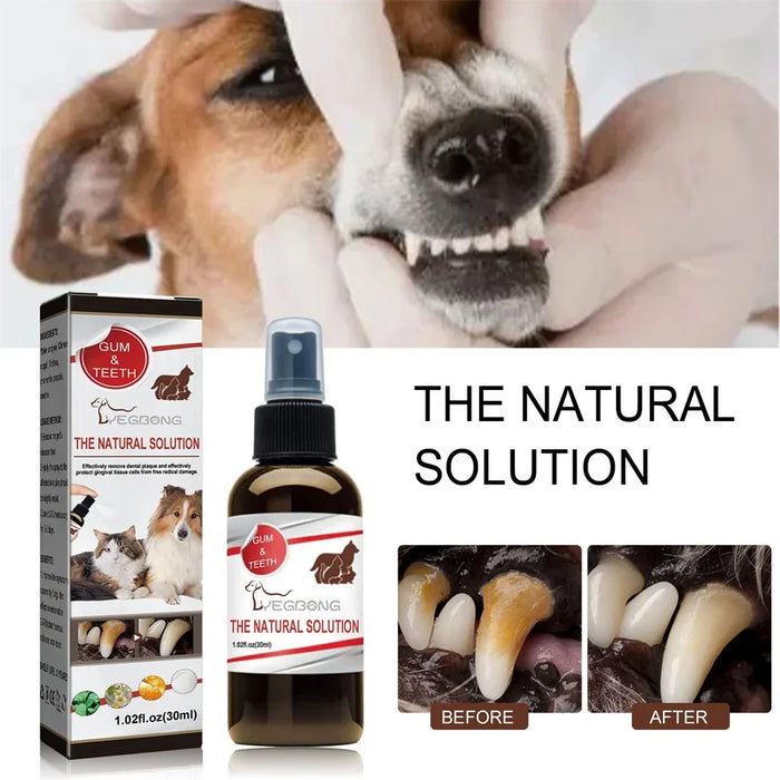 NEW Pet Tooth Cleaning Spray Dogs Remove Bad Breath Freshener Cats Oral Cleaning Dental Care Deodorization Spray Pet Supplies