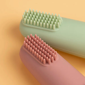 5pcs Baby Toothbrush Silicone 360 Degree Soft Finger Toothbrush Child Teethers Brush Silicone Kids Teeth Oral Care Cleaning