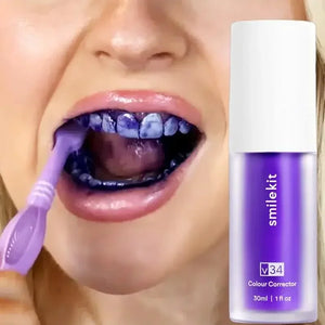 V34 Smilekit Whitening Toothpaste Remove Stains To Reduce Yellowing Of Teeth Take Care Of Your Gums And Freshen Your Breath