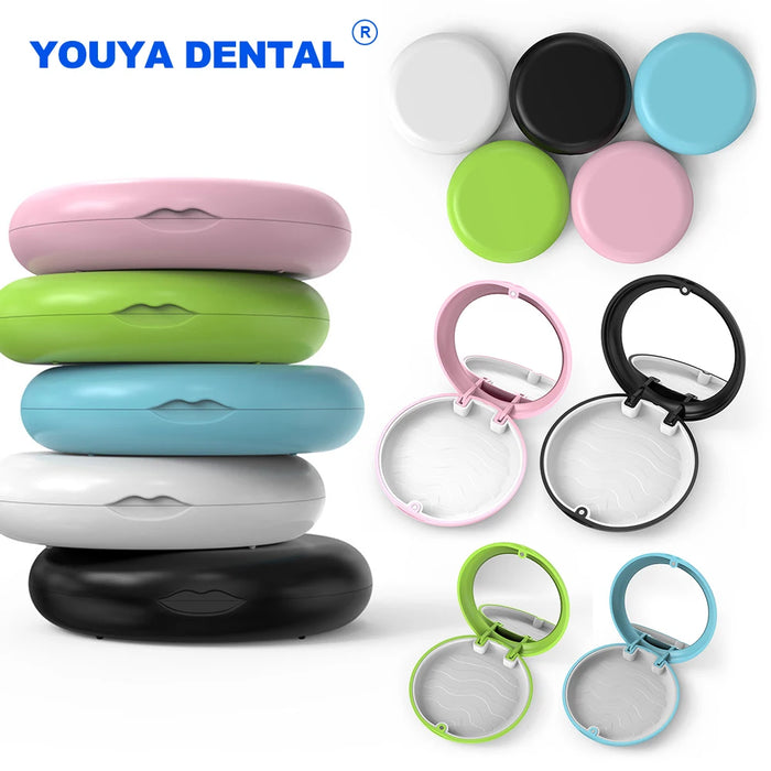 20pc Dental Retainer Case Orthodontic Aligner Brace Storage Box Denture Teeth Container Oral Hygiene Mouth Guard Protective Care