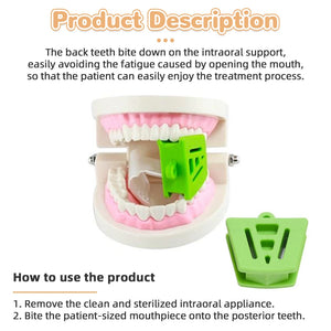 3 Sizes Dental Occlusal Pad Rubber Bite Opener Blocks Mouth Prop Large Medium Small Orthodontic Supplies Dentistry Tools