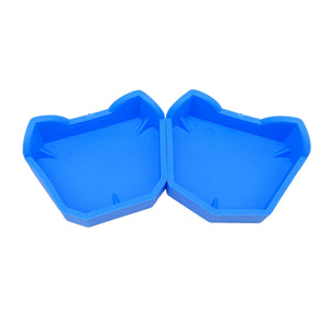 2Pcs 3 Sizes Dental Model Base Set Dental Mold Plaster Base Denture Tray Oral Hygiene Care Dental Lab Former Base Kit dental lab