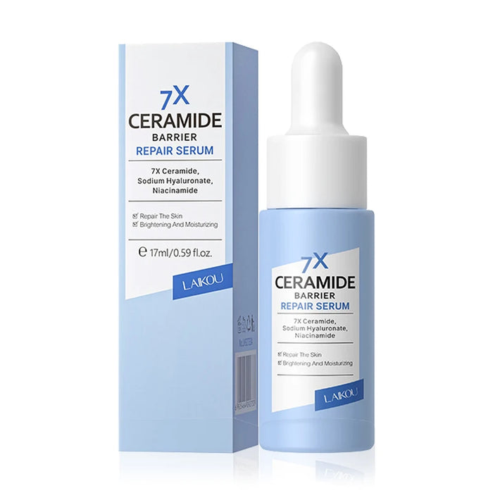 LAIKOU 7X CERAMIDE Facial Serum Rosacea Red Blood Vein Treatment Improve Sensitive Repair Moisturizing Serum Korean Cosmetics
