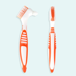 Denture Cleaning Brush Deep Cleaning False Teeth Tool Reusable Invisible Orthodontic Braces Descaling Brush Oral Care Supplies