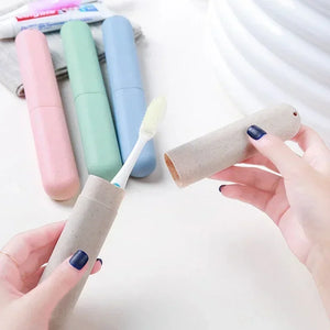 Toothbrush Box Holder Cover Bathroom Accessories Travel Storage Dust-proof Case  portable bathroom for camping