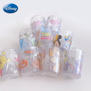 Disney Series Kids Cup Mickey Minnie Mouse Children Drink Water Milk Mug Mouthwash Cup Pooh McQueen Cartoon Teeth Cylinder Cup
