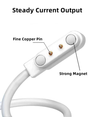 Aishi Magnetic Charging Cable USB Dock Charger Power Adapter Wire For Smart Watch Band Juicer Earphone Toothbrush Beauty Devices