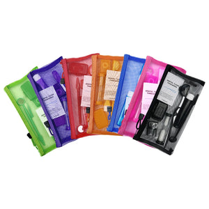 8pcs/set Oral Cleaning Care Orthodontic Teeth Whitening Tools Ortho Toothbrush Interdental Brush Dental Floss Thread Travel Kit