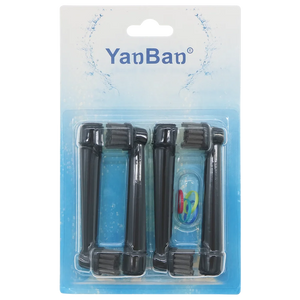 8 Pcs Bamboo Charcoal Brush Heads For Oral B Rotation Type Electric Toothbrush heads/ Pro Health/Triumph/ Advance Power/3D Excel