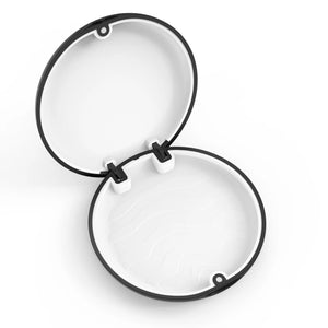 Denture False Bath Box Case With Mirror Orthodontic Retainer Box Case Plastic Teeth Container Protective Case Oral Care Dentisty