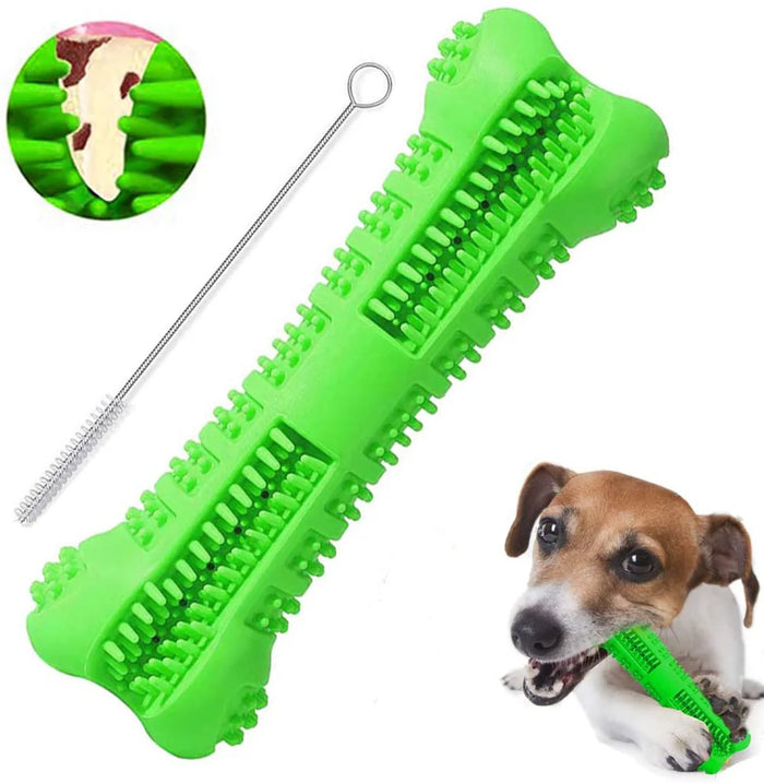 Dog Chew Toys Pet Molar Tooth Cleaning Brushing Stick Dog Bone Shape Toothbrush Doggy Puppy Dental Care Dogs Toy Pets Supplies
