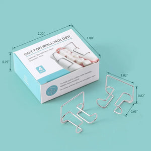1Box (4pcs/box) JOY DENTAL Cotton Roll Holder Dental Orthodontic Clip Clinic Lab Supplies Tools Cotton Holder