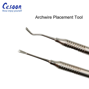 Dental Orthodontic Ligature Tie Placer Twirl-on Module Arch Wire Placement Elastic Ligation Ring Holder Tool Dentist Supplies