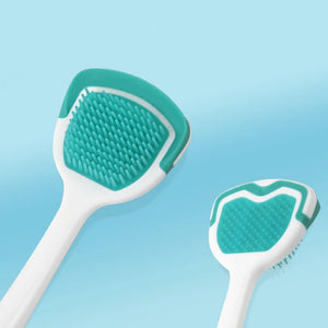 Tongue Scraper Brush Reusable Scraper For The Tongue Washable Tongue Cleaning Tool Fresh Breath Oral Hygiene Care Accessories