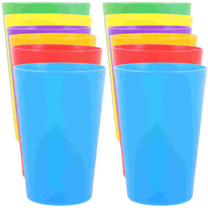 12 Pcs Plastic Cup Durable Drinking Kids Toys Water Pp Mug Tooth Brush Child Outdoor