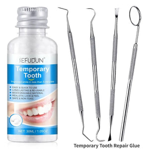 Temporary Tooth Repair Glue Shapeable Teeth Gaps Filling Solid Denture Hot Melt Adhesive Mouth Safety Dental Supplies Oral Care