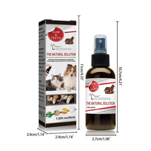 Dog Breath Spray Dental Fresh Water Spray For Dogs Dog Breath Freshener For Clean Teeth 30ml Cat Dental Care Bad Breath Cat