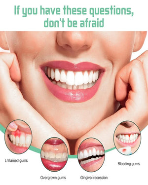 Gum Repair Drops Relieve Receding Gingival Swelling Gum Cleaning Care Oral Periodontal Hygiene Remove Stain Remove Yellow Tartar