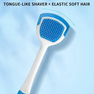 Tongue Cleaners With Brush Scraper Fight Bad Breath Mild Formula Cleaning Gel Remove Oral Odor Tongue Care