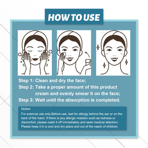 7 Day Face Rosacea Treatment Cream Collagen Intense Repair Redness Dry Sensitive Itching Skin Moisturize Sooth Korean Cosmetics