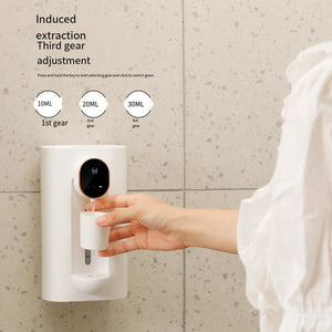 540ML Smart Mouthwash Dispenser Pump Wireless Wall Mounted USB Electric Automatic Inductive Mouth Washing Machine with Cup Home