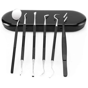 Stainless Steel Dental Mirror Dental Kit Bag Mouth Mirror Dental Instrument Oral Care Dentist Whitening Tool